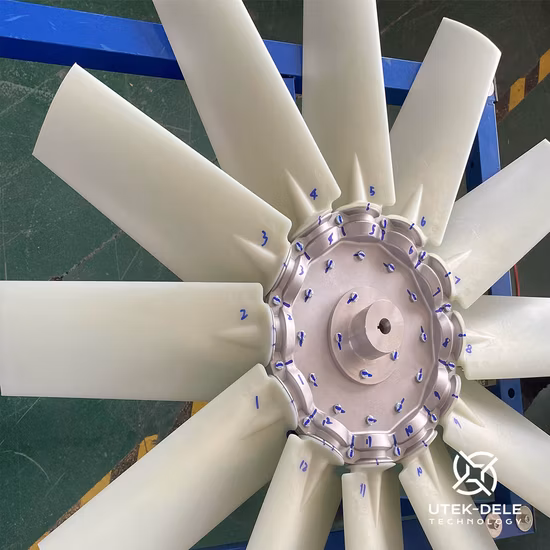 Ventilatore/elica assiale con pale in alluminio per sistema di propulsione Hovership